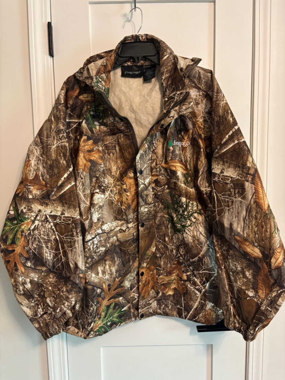 Frogg Toggs Realtree Camo Hooded Jacket - Brown/Green